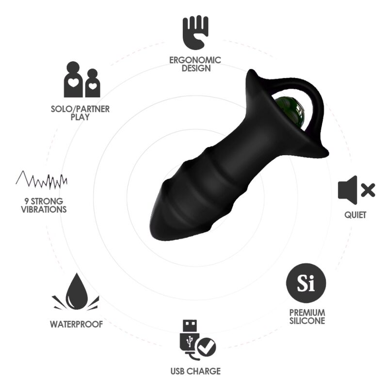 Armony Anal-Kylin Vibrator Fingertyp & Analplug mit Fernbedienung · Sextoys (Bild 2)
