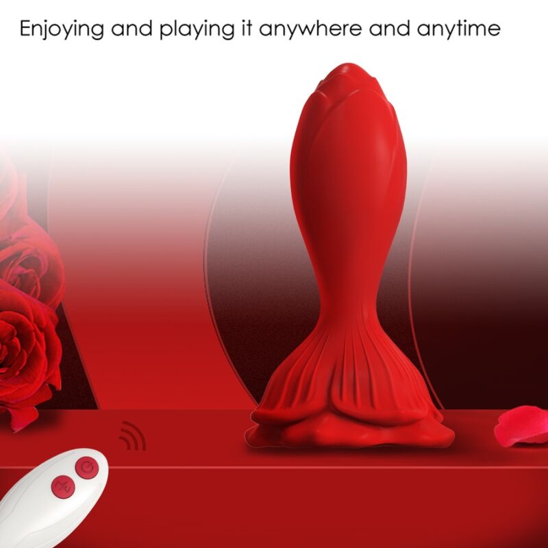 Armony Anal-Vibrator Rosa mit Analplug Klein und Fernbedienung · Sextoys (Bild 3)