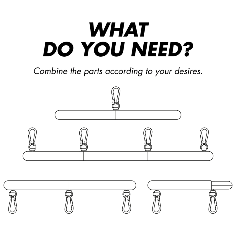 Fetish Submissive Bondage-Einstellbarer Trenner bei 4 Stk. · Bondage & Handschellen (Bild 4)
