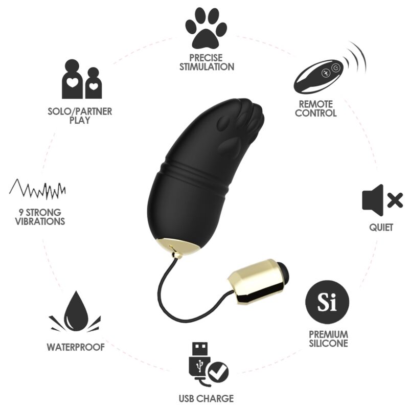 Armony Stimulators-Kitty Egg Vibrator G-Spot mit Fernbedienung · Vibratoren (Bild 2)