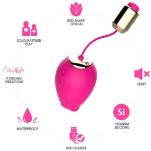 Armony Stimulators-Mandala Egg Vibrator G-Spot mit Fernbedienung · Vibratoren (Bild 5)