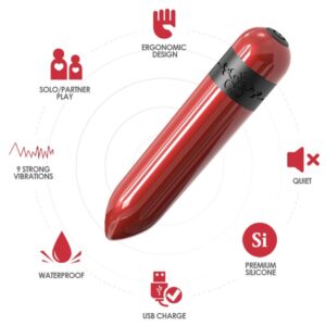 Armony Stimulators-Rocket Bulletin Vibrator Silikon · Vibratoren (Bild 2)