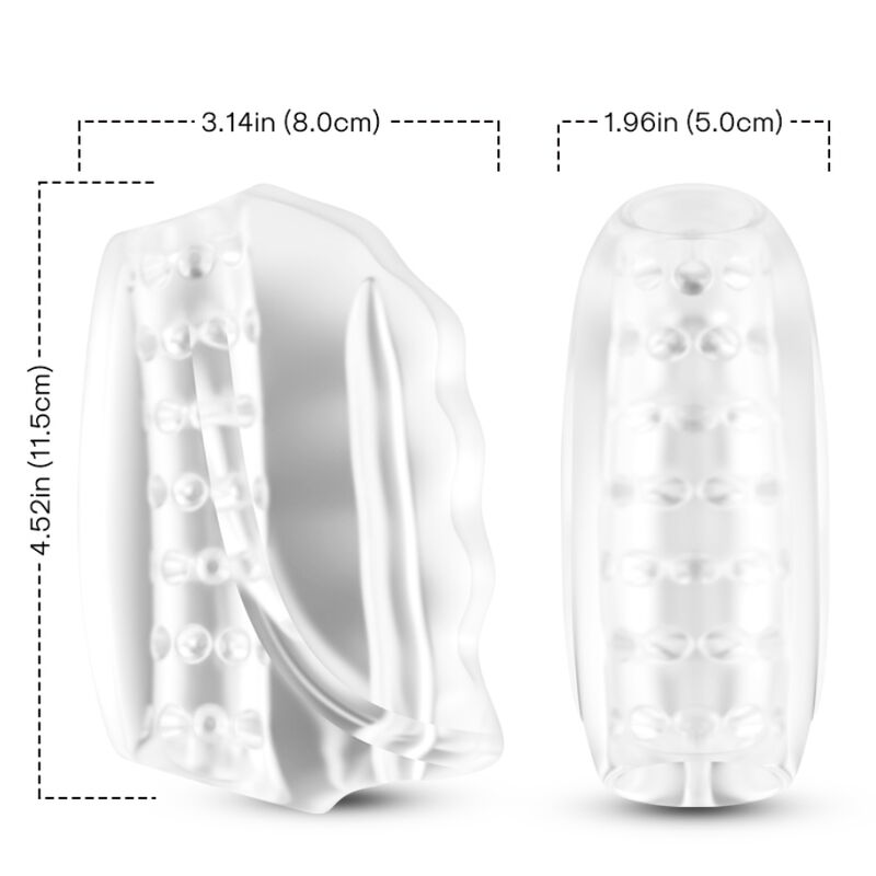 Armony For Him-Master Masturbator und Vibrator Transparent-TPE · Sextoys (Bild 3)
