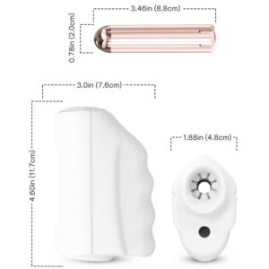 Armony For Him-Master Masturbator & Vibrator Weiß-TPE, 10 Geschwindigkeiten · Sextoys (Bild 3)