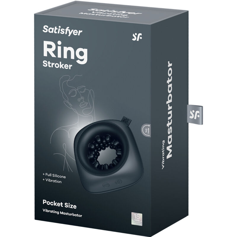 Satisfyer Ring-Ring Stroker Masturbator und Vibrator-Silikon, 12 · Sextoys (Bild 6)