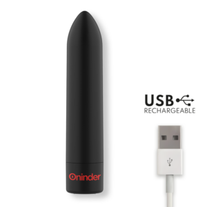 Oninder-Berlin Bullet Vibrator Schwarz 9 Modi 8.5 X 2 cm · Vibratoren (Bild 7)