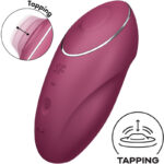 Satisfyer-Tap & Climax 1 Silikon Vibrator Lay-on · Vibratoren