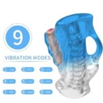 Armony For Him-Masturbator Finger & Vibrator Blue Gradient-TPE · Sextoys