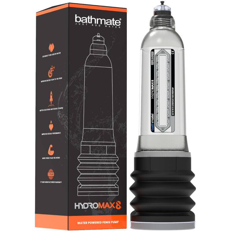 Bathmate-Hydromax 8 Clear, Transparent · Sextoys