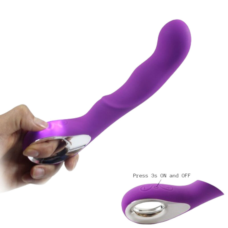 Armony-Anna Vibrator mit Ring-Silikon, 10 Geschwindigkeiten, Wiederaufladbar, USB · Vibratoren (Bild 2)
