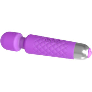 Armony-Lila Mini Massagegerät und Vibrator-Silikon, 12 Geschwindigkeiten · Vibratoren (Bild 4)