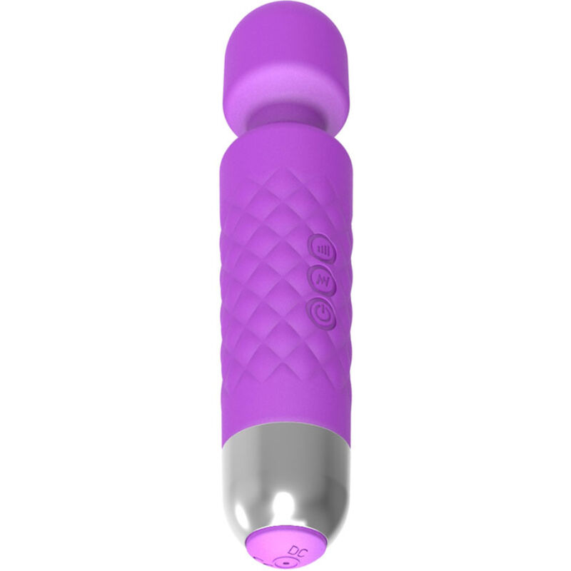 Armony-Lila Mini Massagegerät und Vibrator-Silikon, 12 Geschwindigkeiten · Vibratoren (Bild 3)
