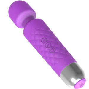 Armony-Lila Mini Massagegerät und Vibrator-Silikon, 12 Geschwindigkeiten · Vibratoren (Bild 2)