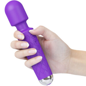 Armony-Mini-Massagegerät und Vibrator Violett-Silikon, 7 Stufen