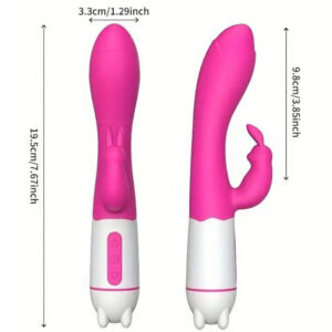 Armony-Happy Vibrator und Stimulator Kaninchen Rosa-Silikon, 12 Geschwindigkeiten · Vibratoren (Bild 6)