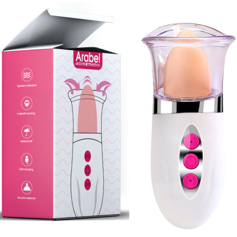 Armony-Arabel Language Massagegerät, 3 Modi Vibrationen und 5 Geschwindigkeiten · Vibratoren (Bild 3)