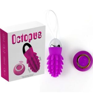 Armony-Octopus Cactus Vibrierendes Ei Lila – Fernbedienung-Silikon · Vibratoren (Bild 4)