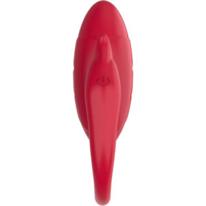 Armony-Vibrator Vogel für Paar Rot-Silikon, 7 Geschwindigkeiten · Vibratoren (Bild 6)
