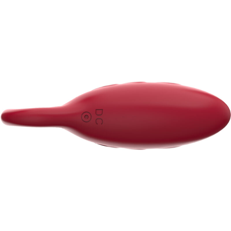 Armony-Vibrator Vogel für Paar Rot-Silikon, 7 Geschwindigkeiten · Vibratoren (Bild 5)