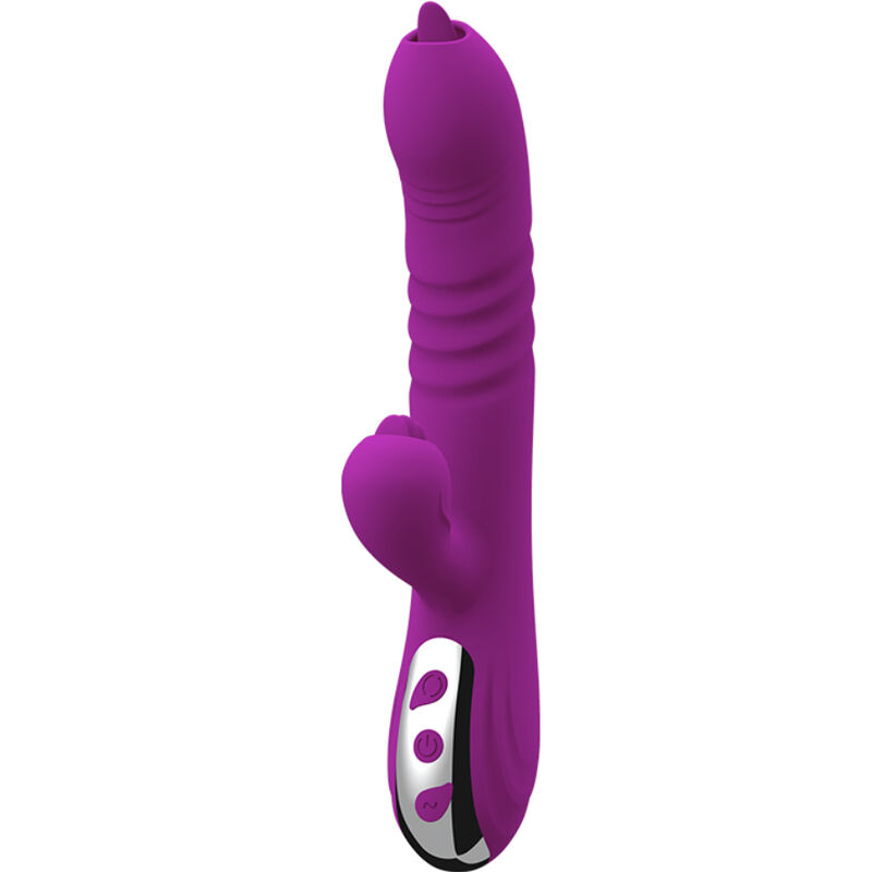 Armony-Fairy Vibrator Multifunktion Doppelsprache Lila Effekt · Vibratoren (Bild 2)