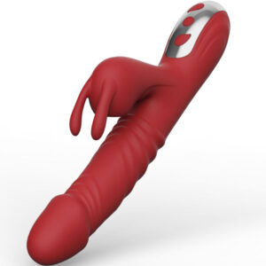 Armony-Vibrator 'suck' Rabbit mit Saugfunktion Bordeaux-Silikon, 12