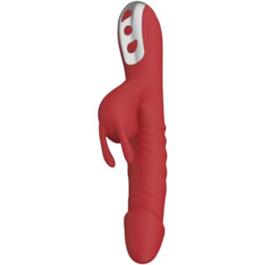 Armony-Vibrator ’suck‘ Rabbit mit Burgund-Silizium-Support, 12 · Vibratoren (Bild 3)