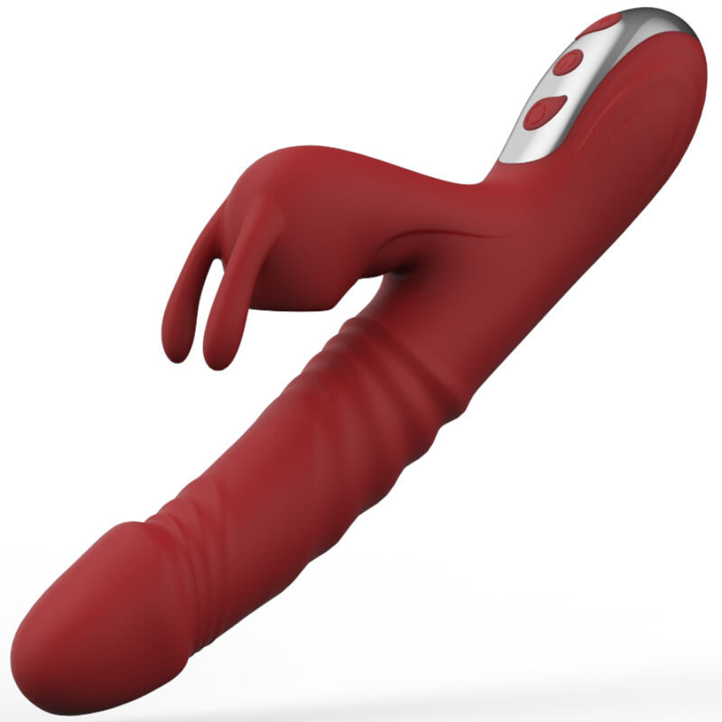 Armony-Vibrator ’suck‘ Rabbit mit Burgund-Silizium-Support, 12 · Vibratoren (Bild 4)