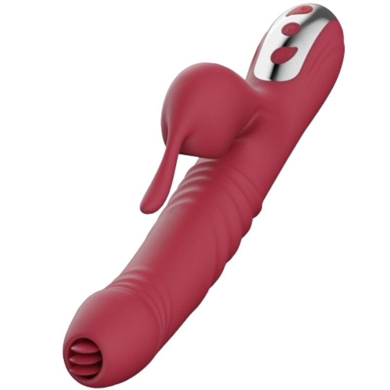 Armony-Suck Vibrator und Sauger mit stimulierender Zunge