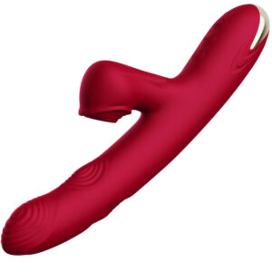 Armony-Bump Vibrator und Saugnapf Modell 1 Burgund-Silikon, 12 Geschwindigkeiten · Vibratoren (Bild 4)