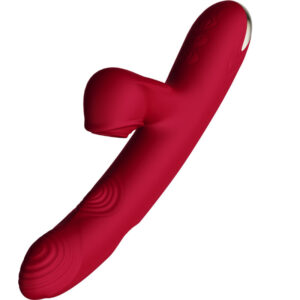 Armony-Bump Vibrator und Saugnapf Modell 1 Burgund-Silikon, 12 Geschwindigkeiten · Vibratoren (Bild 6)