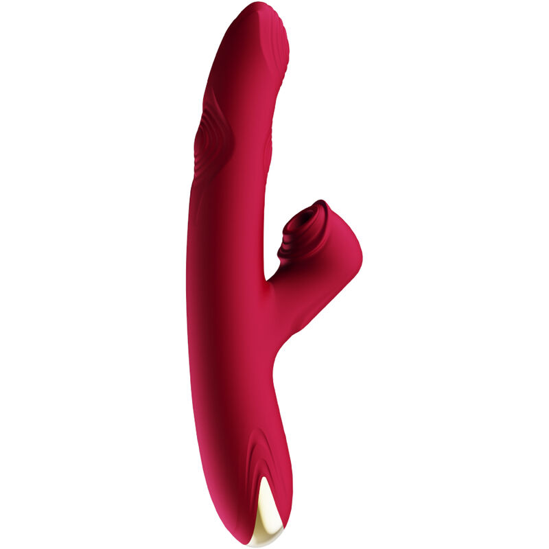 Armony-Bump Vibrator und Saugnapf Modell 1 Burgund-Silikon, 12 Geschwindigkeiten · Vibratoren (Bild 3)