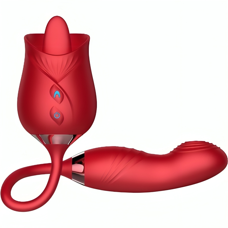 Armony-Delight Flower Vibrator mit Rot-Sprache und Funktion · Vibratoren (Bild 2)