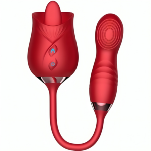 Armony-Delight Flower Vibrator mit Rot-Sprache und Funktion · Vibratoren (Bild 3)