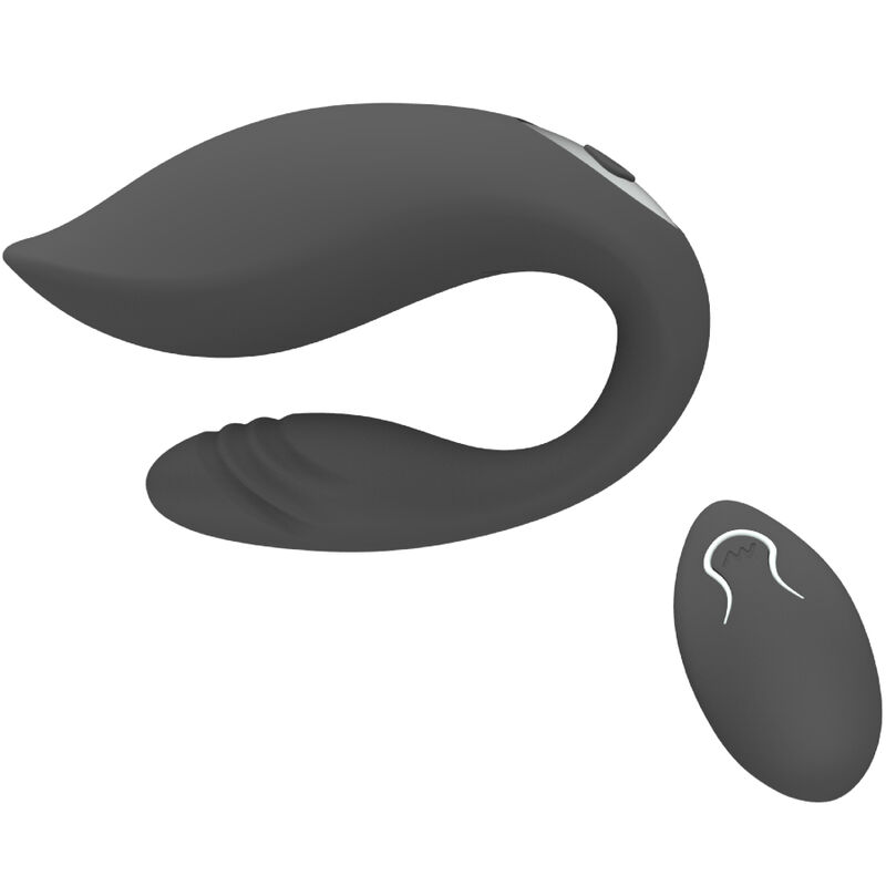 Armony-Martha Vibrator für Paar Schwarz, Fernbedienung-Silikon · Vibratoren