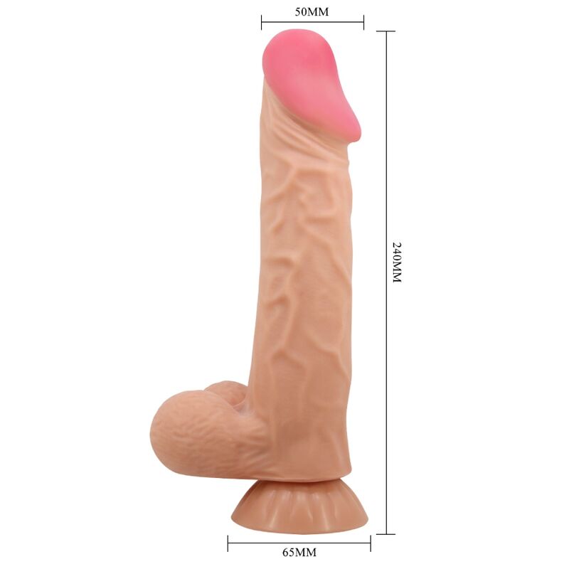 Dildos-Sliding Skin Series Dildo Realistic mit Saugnapf · Sextoys (Bild 2)