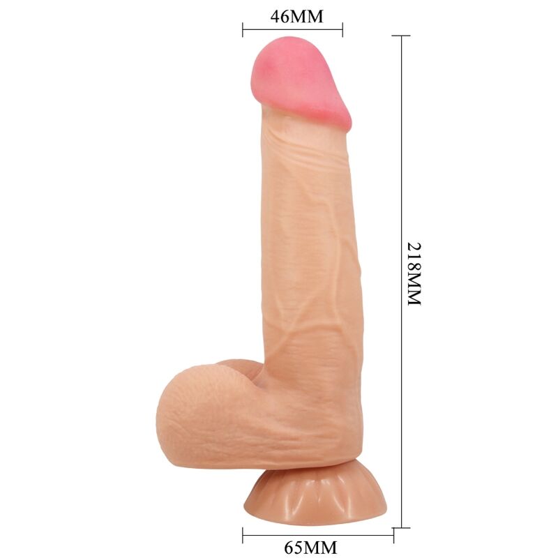 Dildos-Sliding Skin Series Dildo Realistic mit Saugnapf · Sextoys (Bild 2)