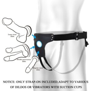 Harness Collection-Love Spell Harness Einstellbar mit Bretella · Strap-on & Harness (Bild 3)