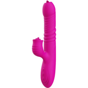 Armony-Fanny Vibrator Multifunktion Doppel-Sprache, Fuchsia · Vibratoren (Bild 3)