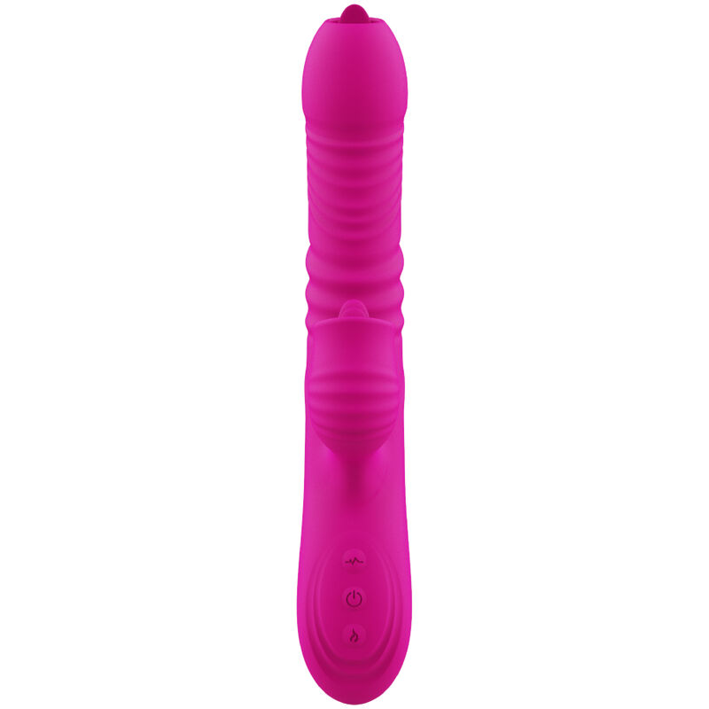 Armony-Fanny Vibrator Multifunktion Doppel-Sprache, Fuchsia · Vibratoren (Bild 6)