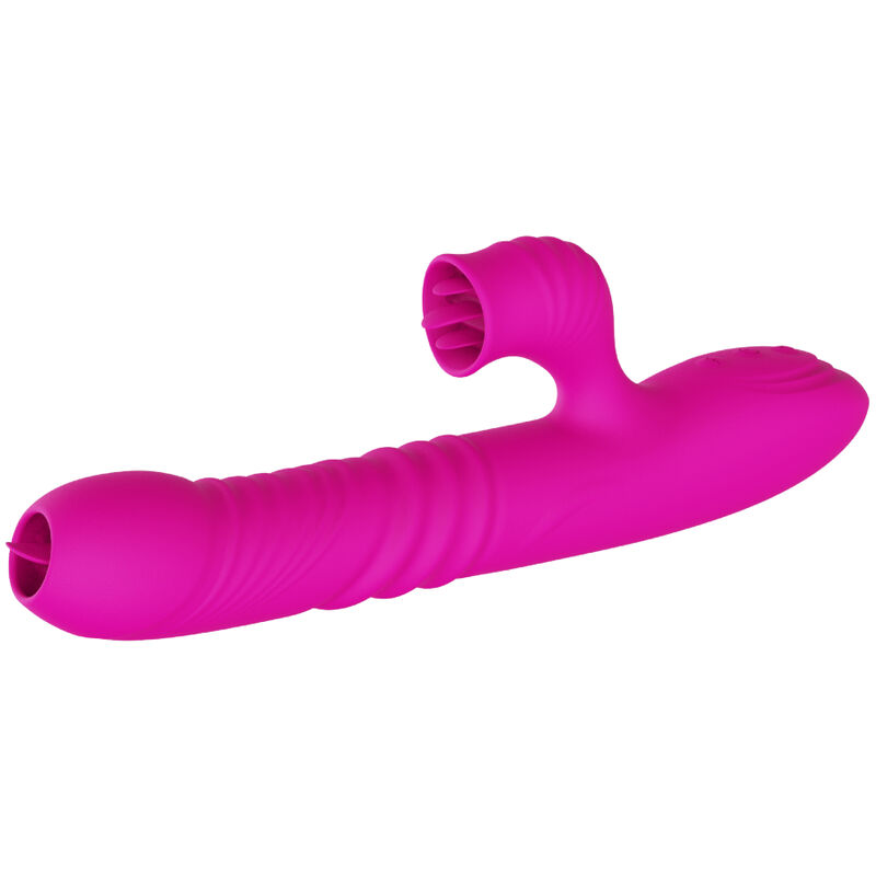 Armony-Fanny Vibrator Multifunktion Doppel-Sprache, Fuchsia · Vibratoren (Bild 2)