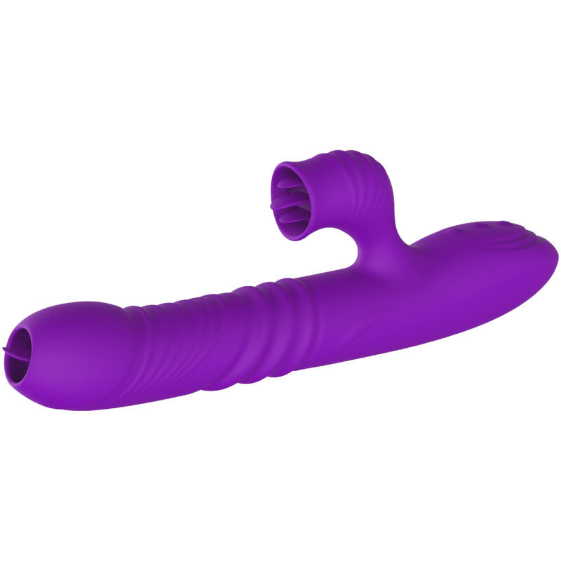 Armony-Vibrator Rabbit Fully G-Spot mit Sprache stimulierend, Lila · Vibratoren (Bild 2)