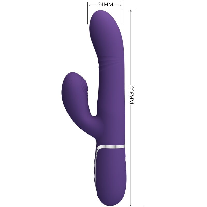 High Tech-Vibrator Multifunktions Kaninchen G-Spot Silikon · Vibratoren (Bild 3)