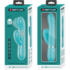 High Tech-Vibrator Multifunktions-Rabbit G-Spot Aqua · Vibratoren (Bild 4)