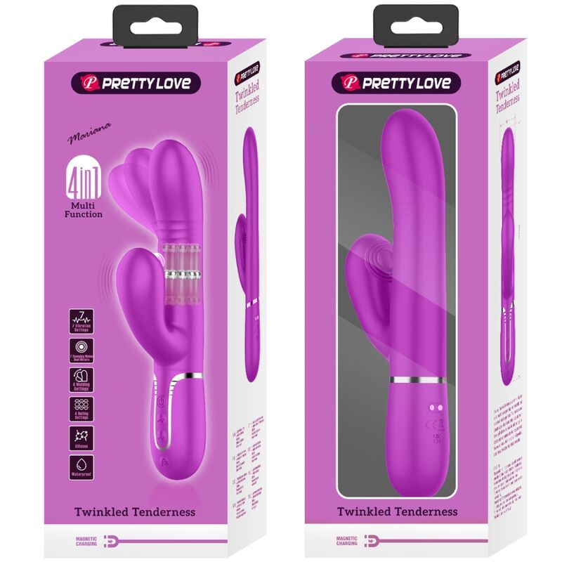 High Tech-Vibrator Multifunktions Kaninchen G-Spot Silikon · Vibratoren (Bild 8)