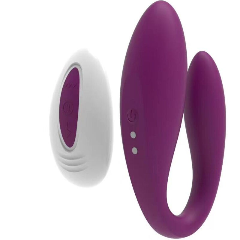Armony-Kitty Vibrator für Paar Lila, Fernbedienung-Silikon · Vibratoren