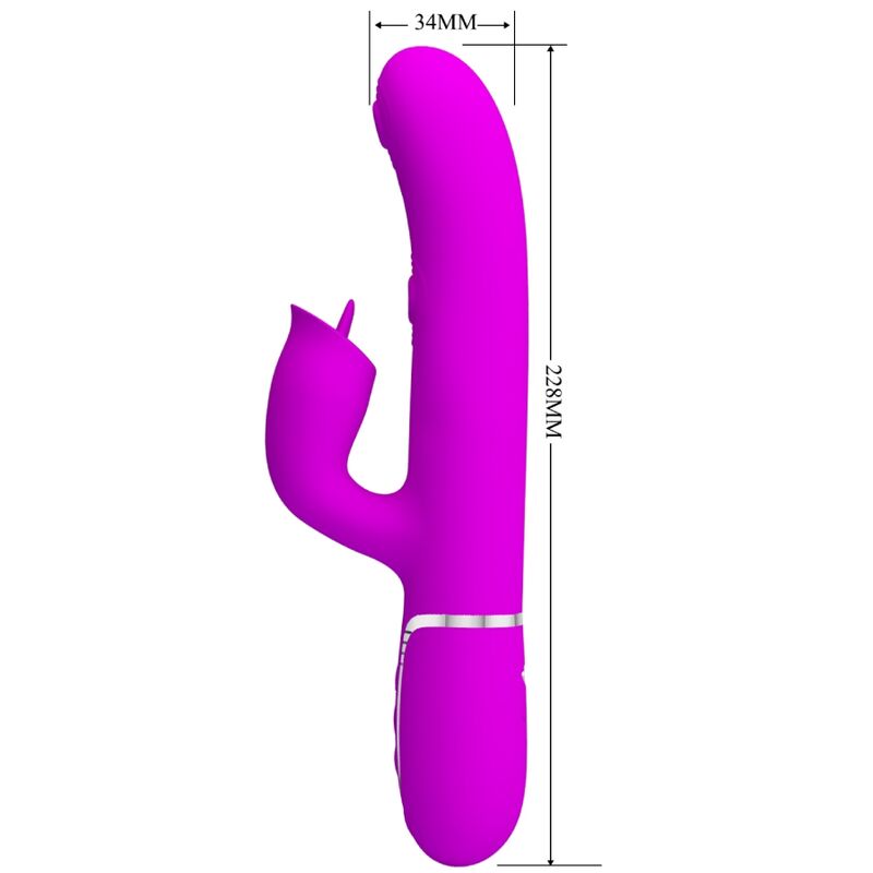 High Tech-Vibrator Kaninchen mit Silikon-Symbol-Funktion · Vibratoren (Bild 3)