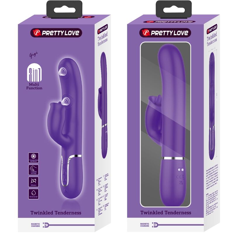 High Tech-Vibrator Kaninchen mit Silikon-Symbol-Funktion · Vibratoren (Bild 8)