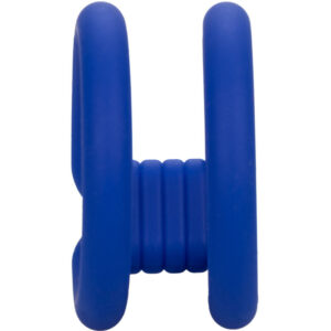 Calexotics-Doppelring für den Penis, Blau-Silikon · Sextoys (Bild 3)