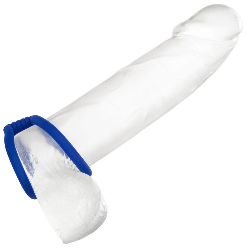 Calexotics-Doppelring für den Penis, Blau-Silikon · Sextoys (Bild 5)