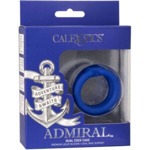 Calexotics-Doppelring für den Penis, Blau-Silikon · Sextoys (Bild 6)